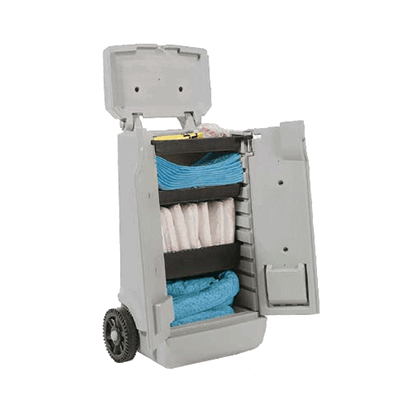 Chariot d'intervention - Set d'urgence pour huile