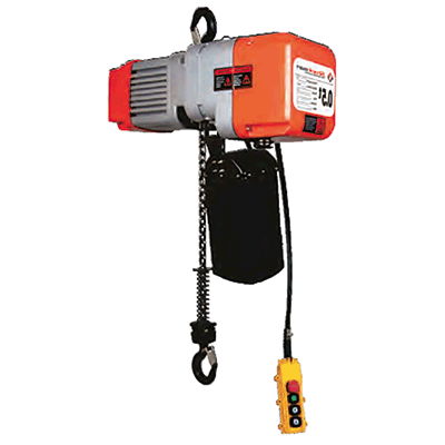 Palans électriques et pneumatiques, à chaîne et à câble