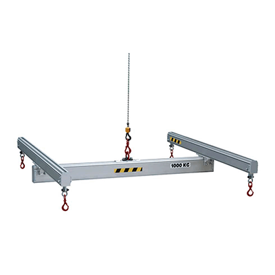 Palonniers en H fixes et reglables en alu - WEB