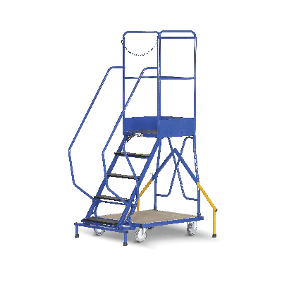 Marchepieds industriels roulants