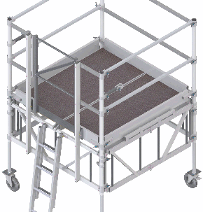 Echafaudages, plates-formes et tours