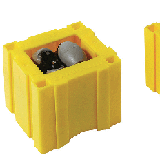 Galets, cubes et billes