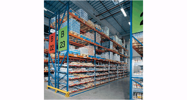 Rayonnage dynamique grande hauteur